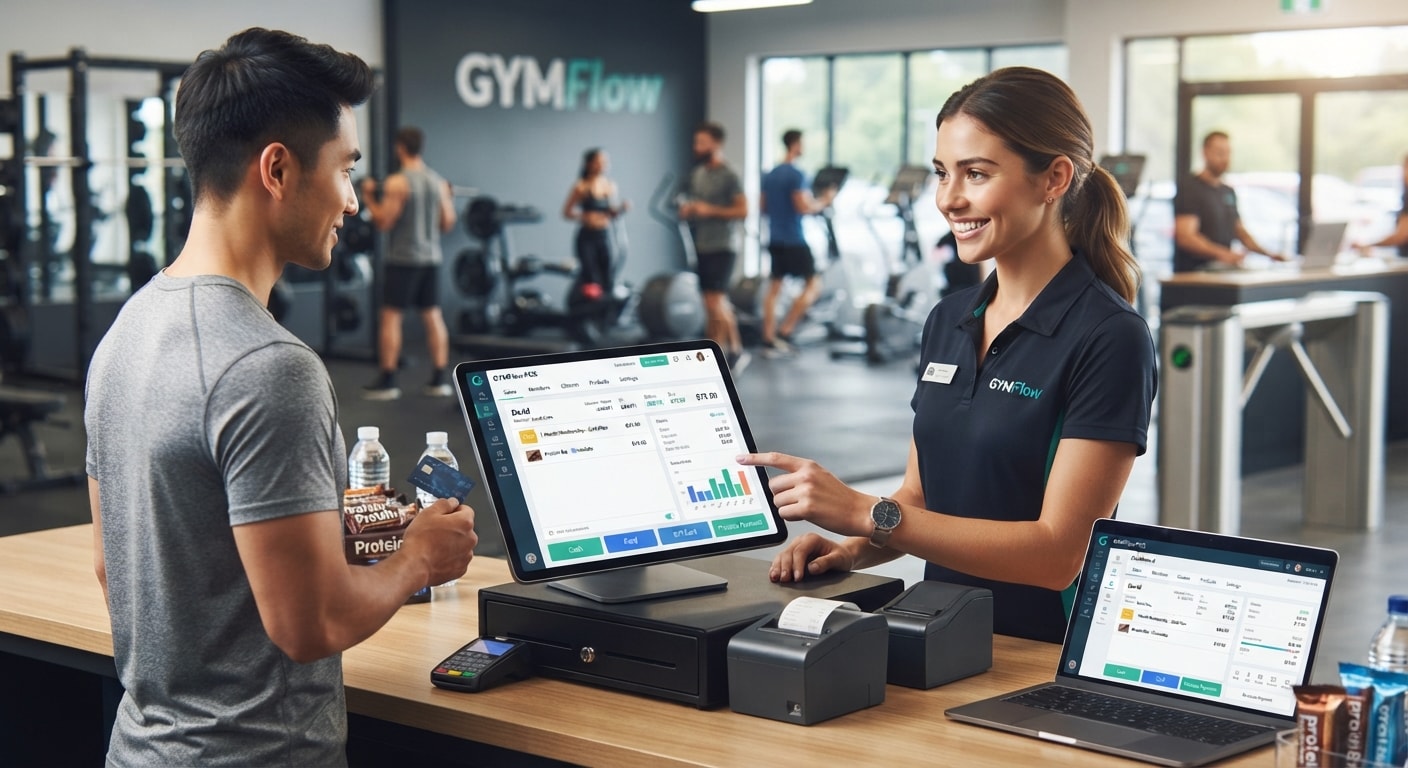 Gym Management POS screenshot
